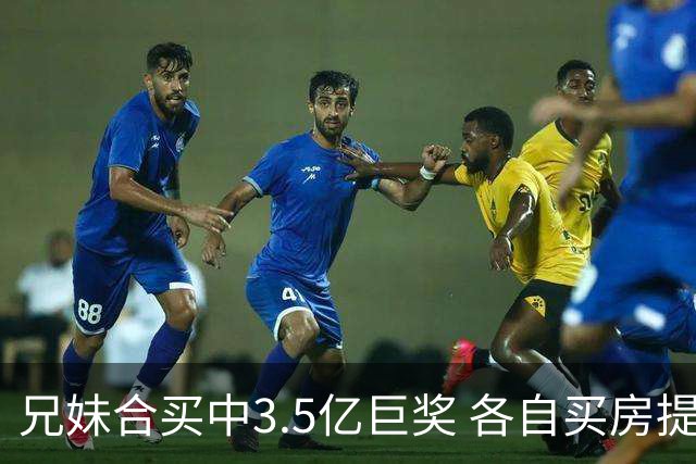 兄妹合买中3.5亿巨奖 各自买房提高生活质量